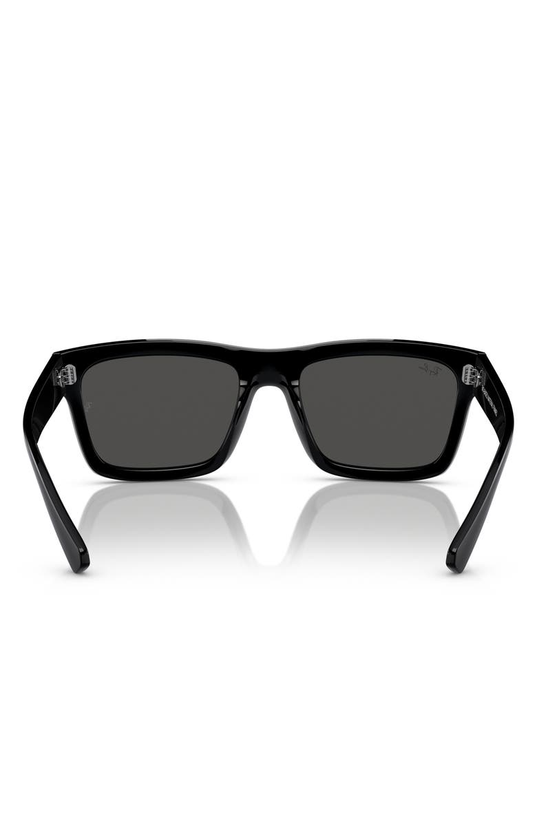 Ray-Ban Warren 54mm Rectangular Sunglasses, Alternate, color, Dark Grey