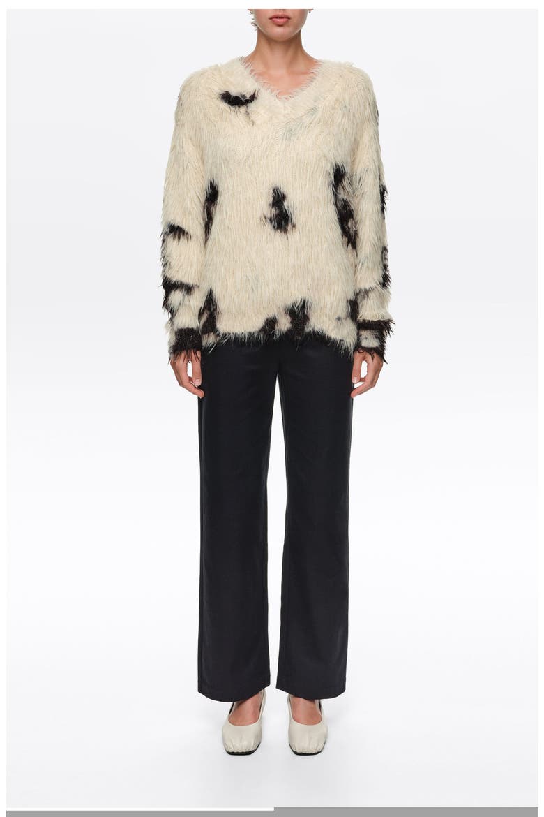 Straight-Leg Ankle Trousers, Main, color, DARK NAVY