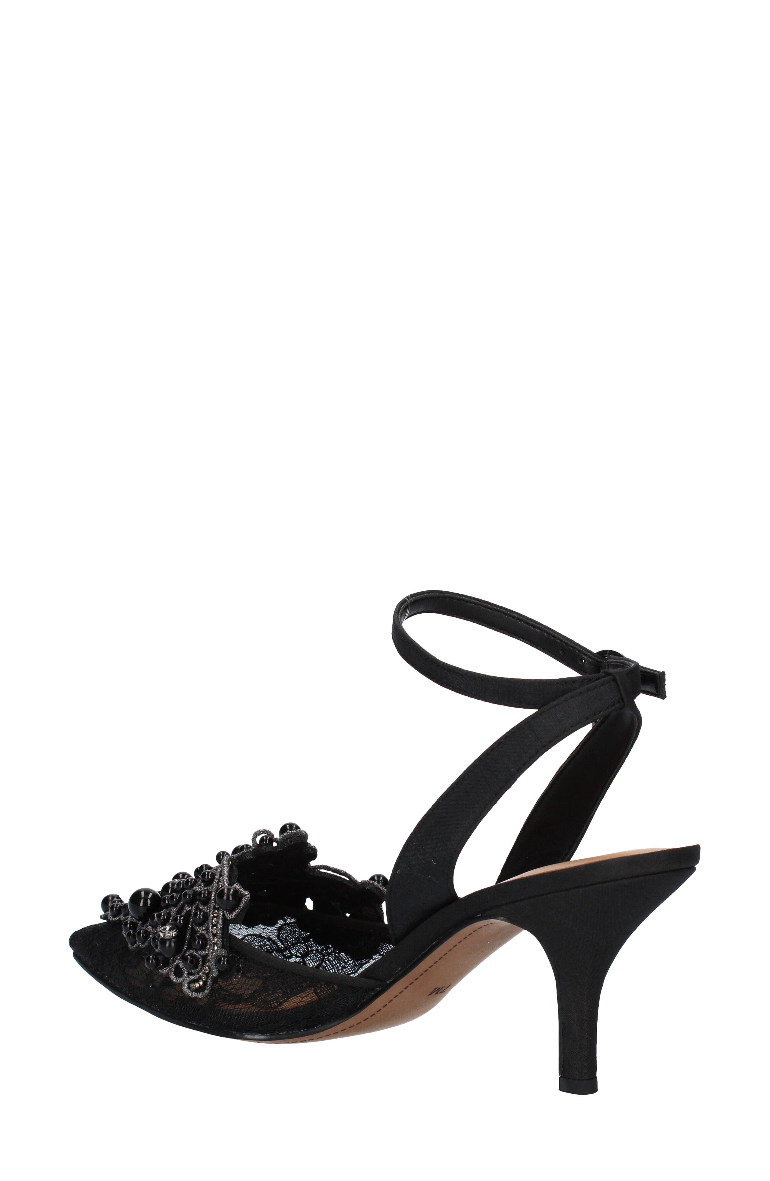 J. Reneé Desdemona Pointed Toe Pump, Alternate, color, Black