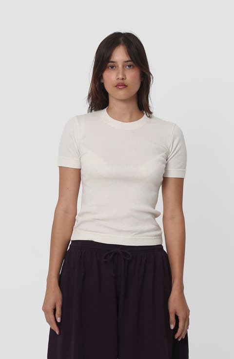 Rib Short Sleeve