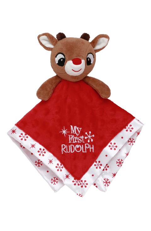 Rudolph Plush Security Blanket
