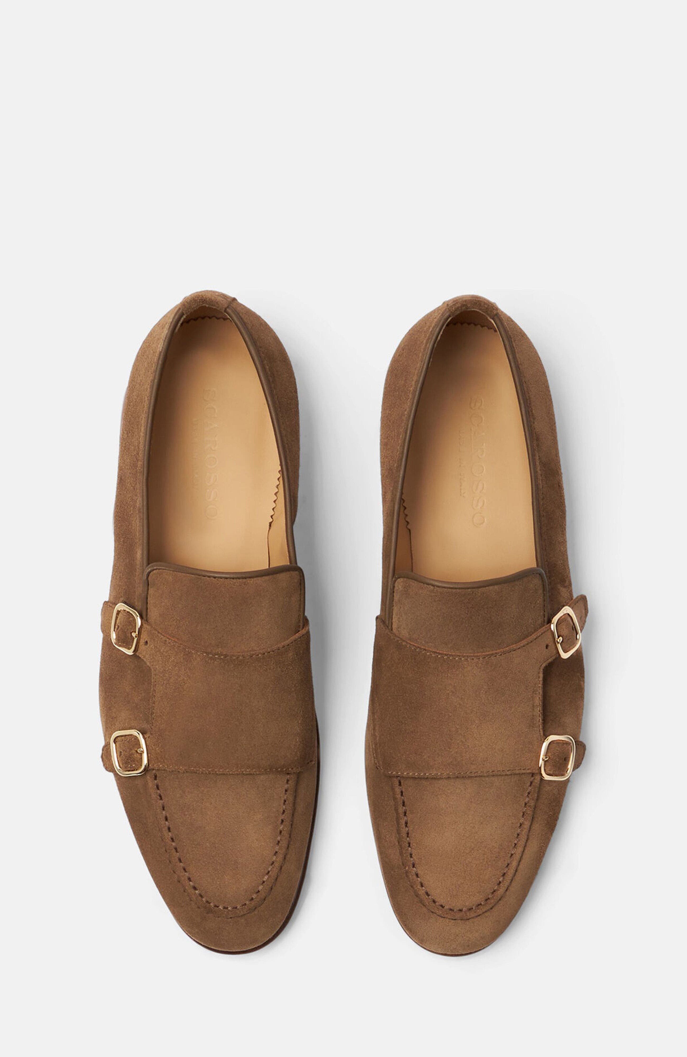 Ernesto Loafers, Alternate, color, Tobacco - Suede