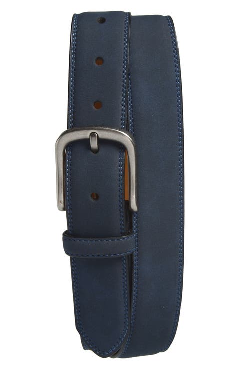 Derby Faux Suede Belt