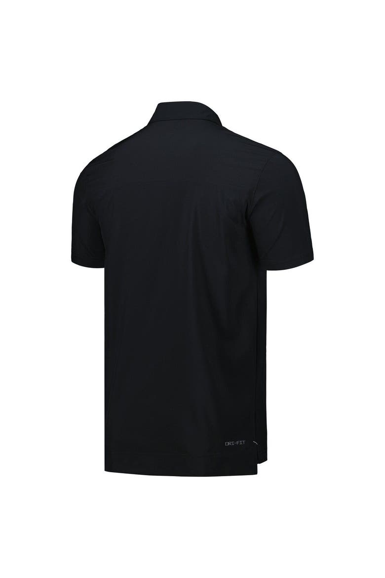 Men's Nike Black/White Team USA Coaches Performance Polo, Alternate, color, Black