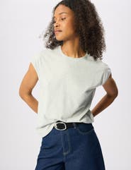 Whistles Cap Sleeve Relaxed Fit T-Shirt
