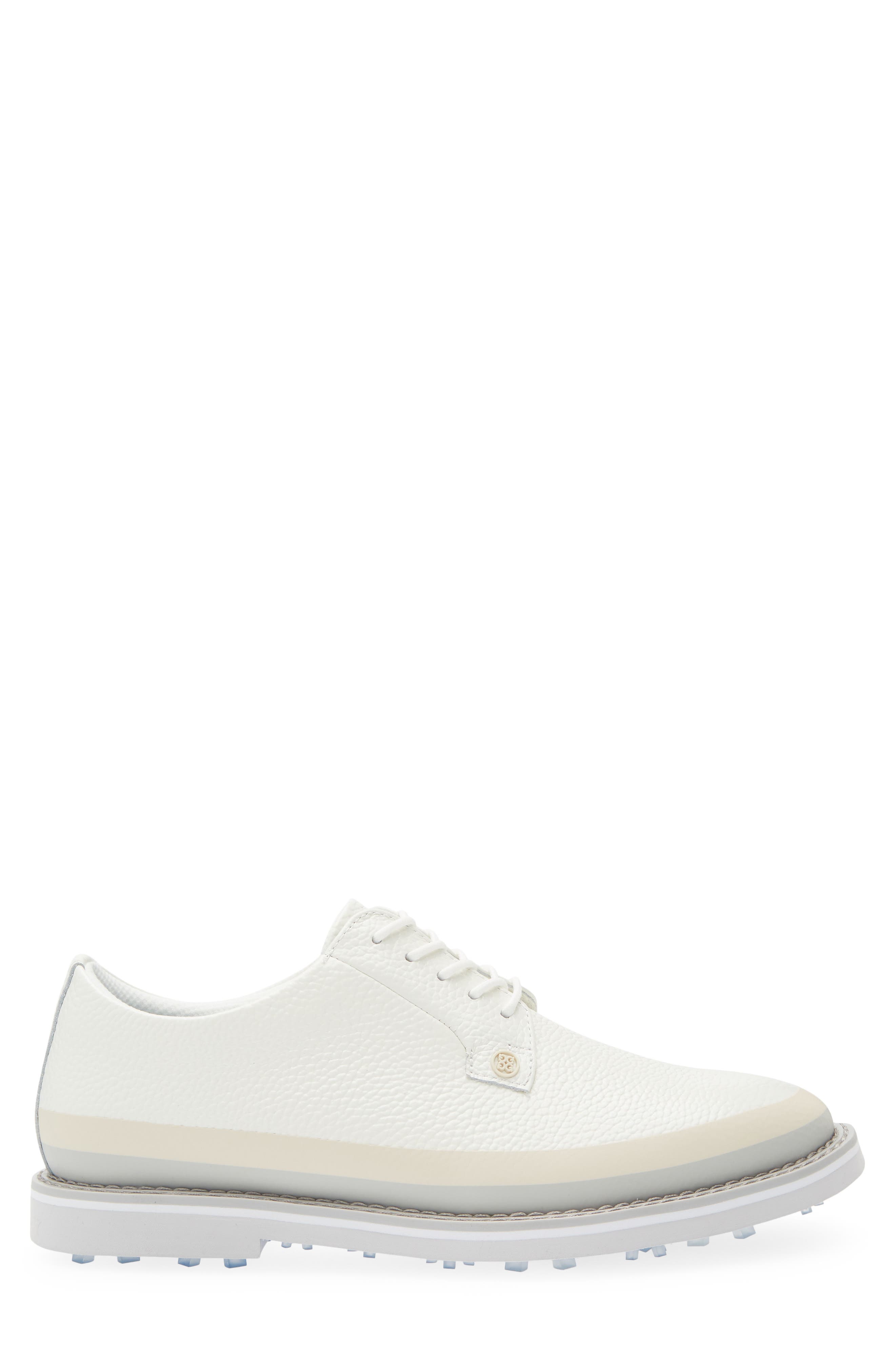 Gallivanter Tuxedo Stripe Golf Shoe, Alternate, color, SNOW/ NIMBUS