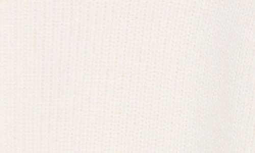 Derek Lam 10 Crosby Armanda Wool Zip Front Sweater In Blanc De Blanc