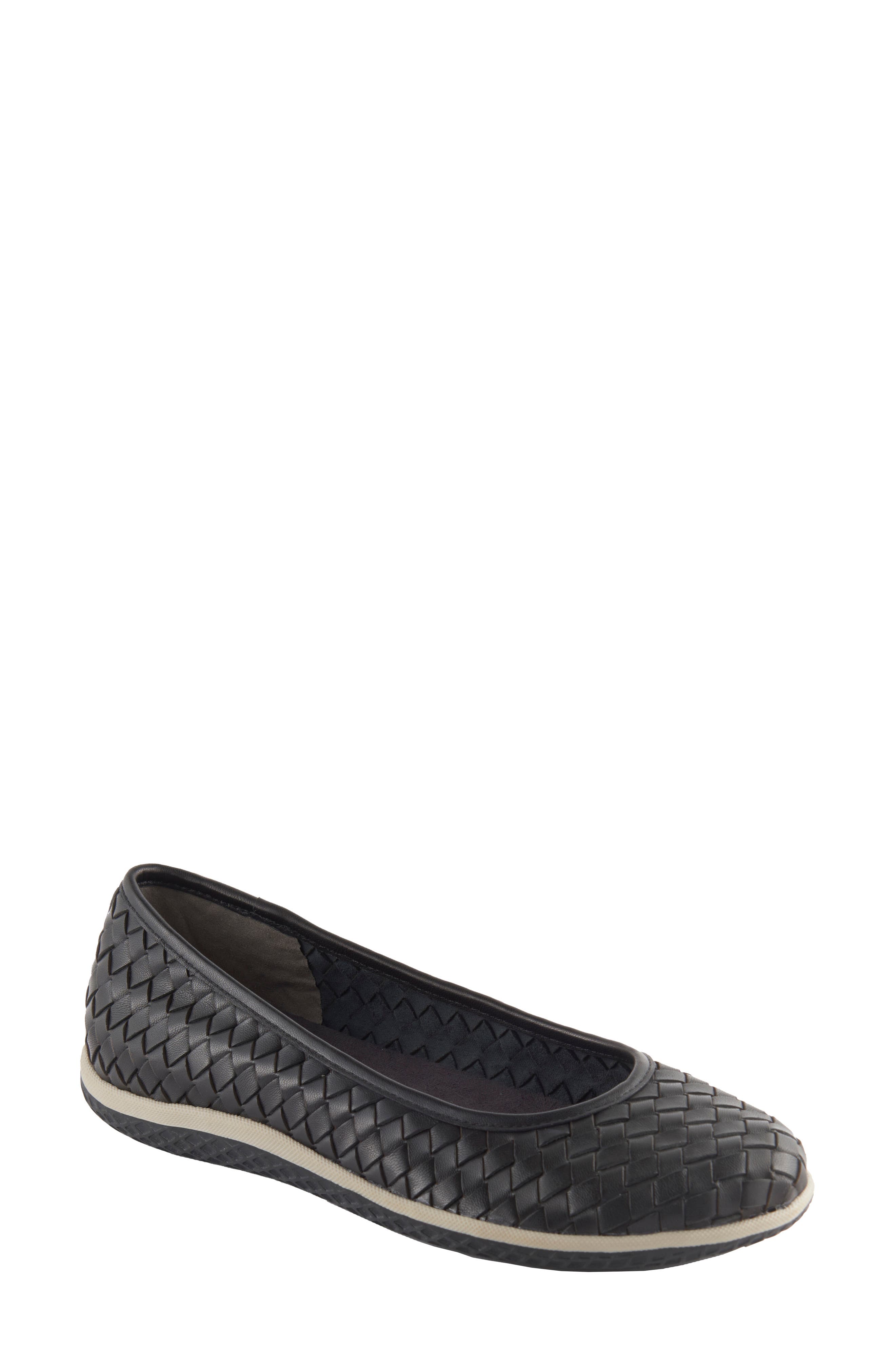 David Tate Dazzle Woven Ballet Flat, Main, color, 