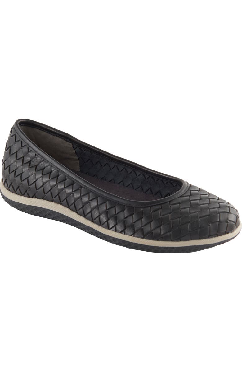 David Tate Dazzle Woven Ballet Flat, Main, color,