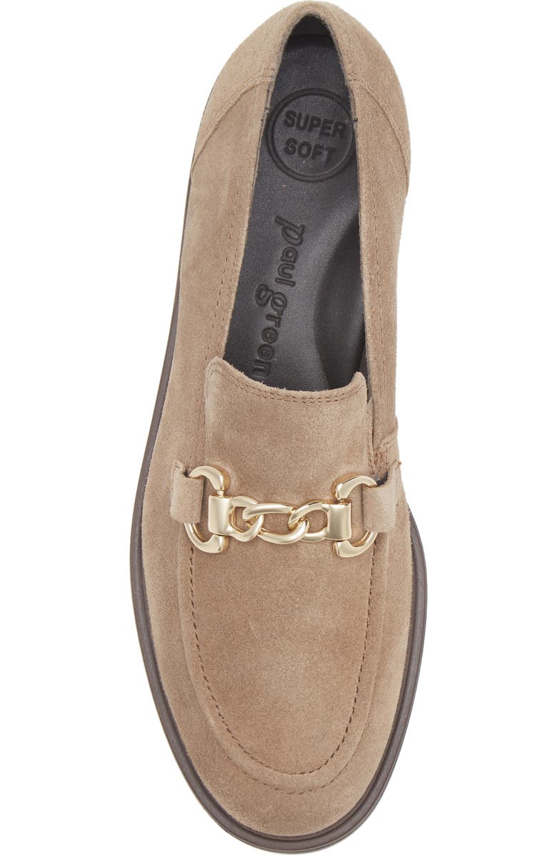Paul Green Brittany Bit Loafer, Alternate, color, Antelope Soft Suede