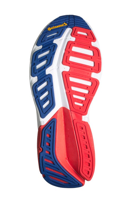 Adidas Originals Adidas Adistar Peachtree Road Race Sneaker In Ftwr White/collegiate Royal