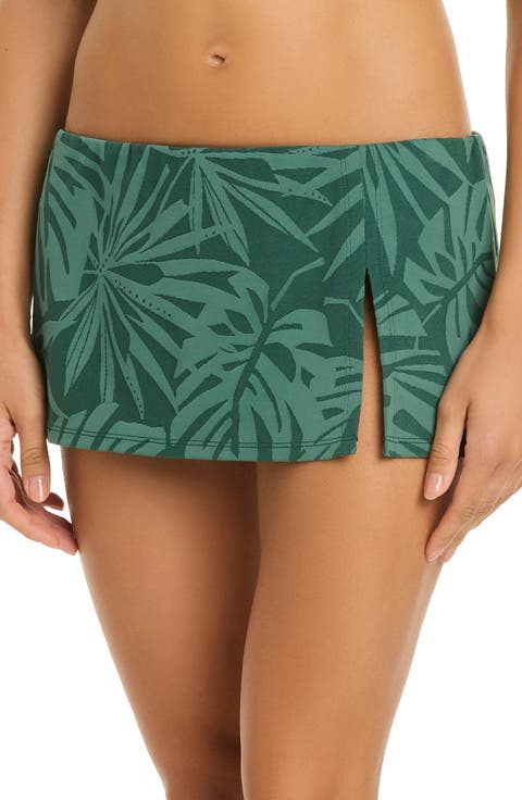 Skirted Hipster Swim Bottoms