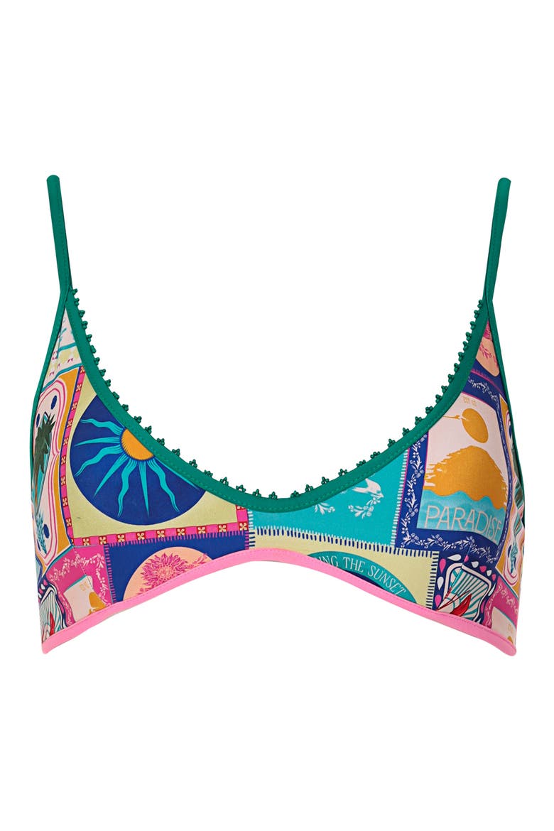 Alina Bikini Top, Alternate, color, MULTICOLOR
