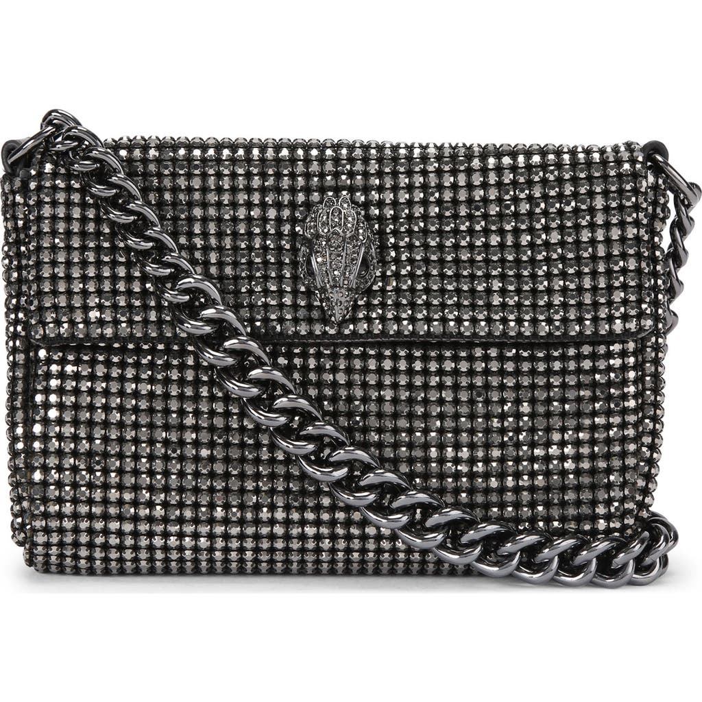 Kurt Geiger London Small Party Shoulder Bag In Gray