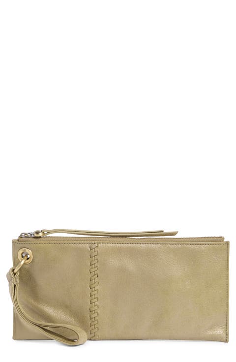Vida Leather Wristlet