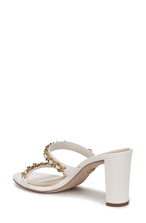 Shop Veronica Beard Gretchen Slide Sandal In Parchment