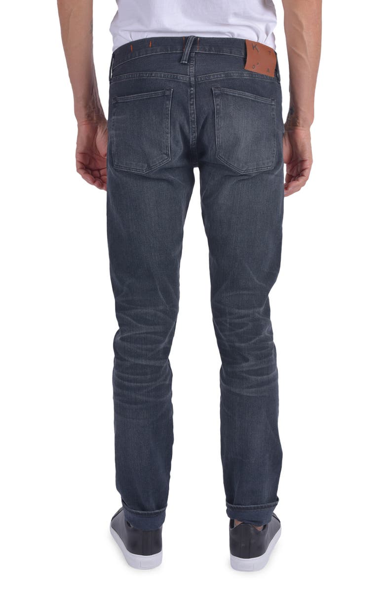 HIROSHI KATO The Pen Slim 10.5-Ounce Stretch Selvedge Jeans, Alternate, color, Rilo