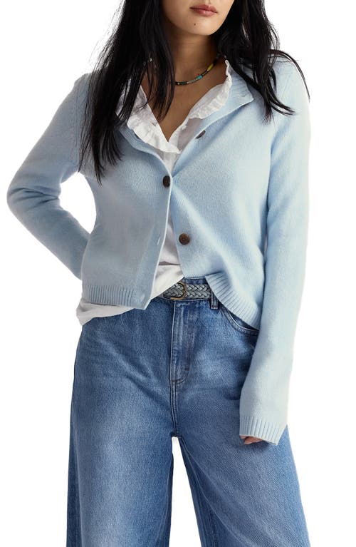 Seasalt Cornwall Tern Tide Merino Wool Blend Cardigan In Blue