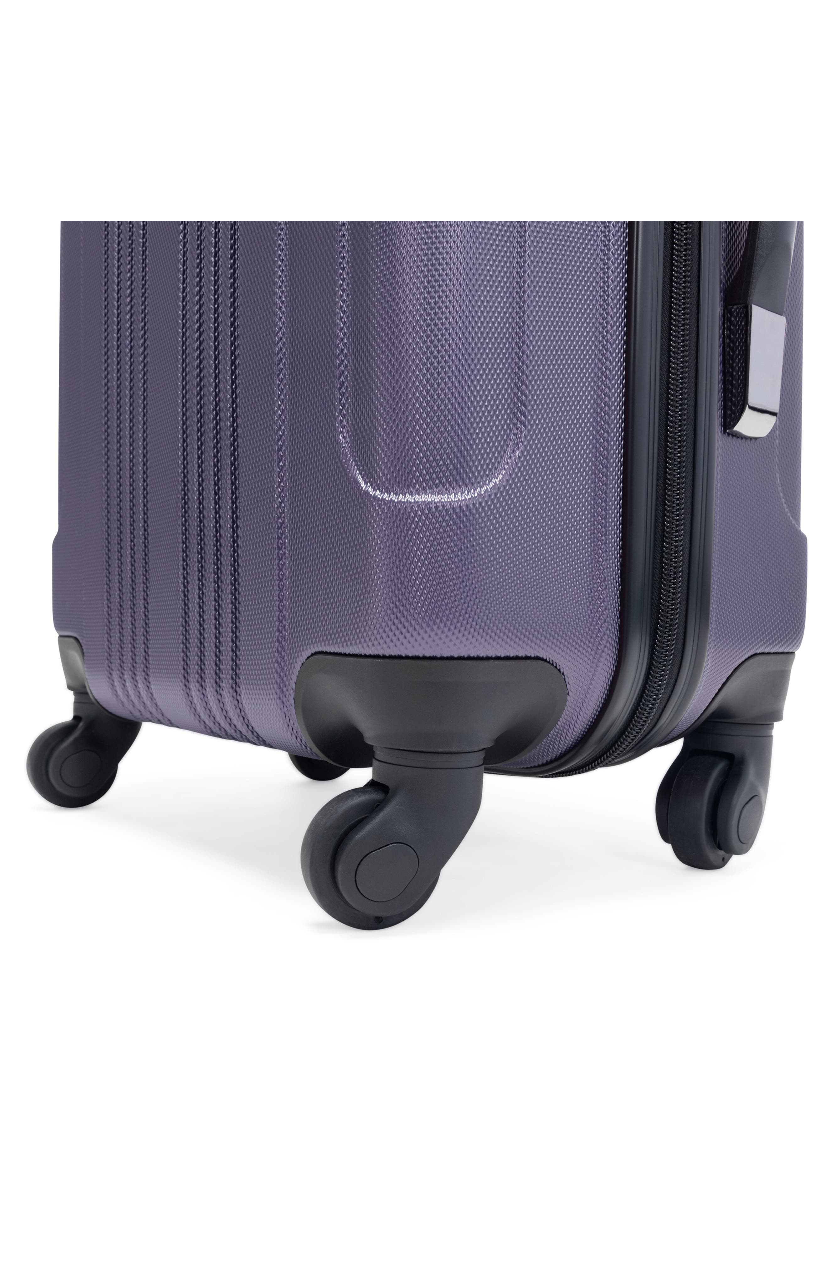 Kenneth Cole Out Of Bounds 20" Hardside Carry-On Luggage, Alternate, color, Smokey Purple