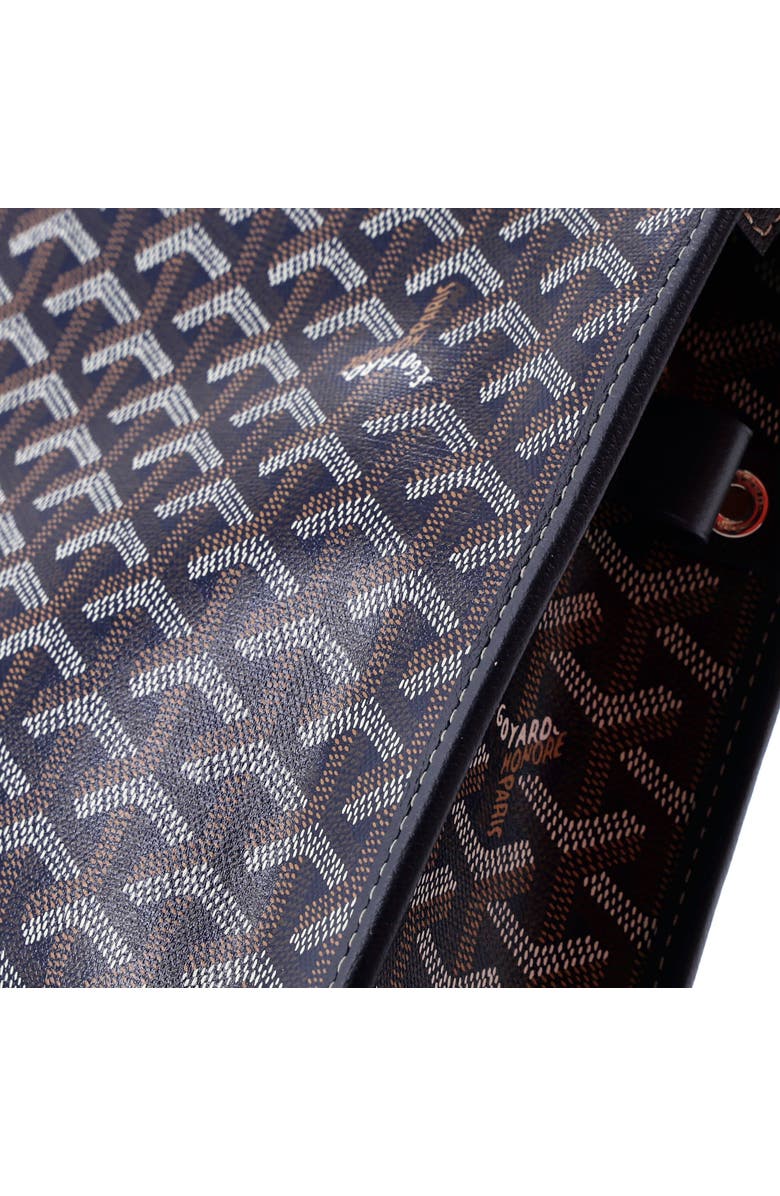 Pre-Owned Goyard Jouvence Toiletry Pouch Coated Canvas GM, Alternate, color, Blue