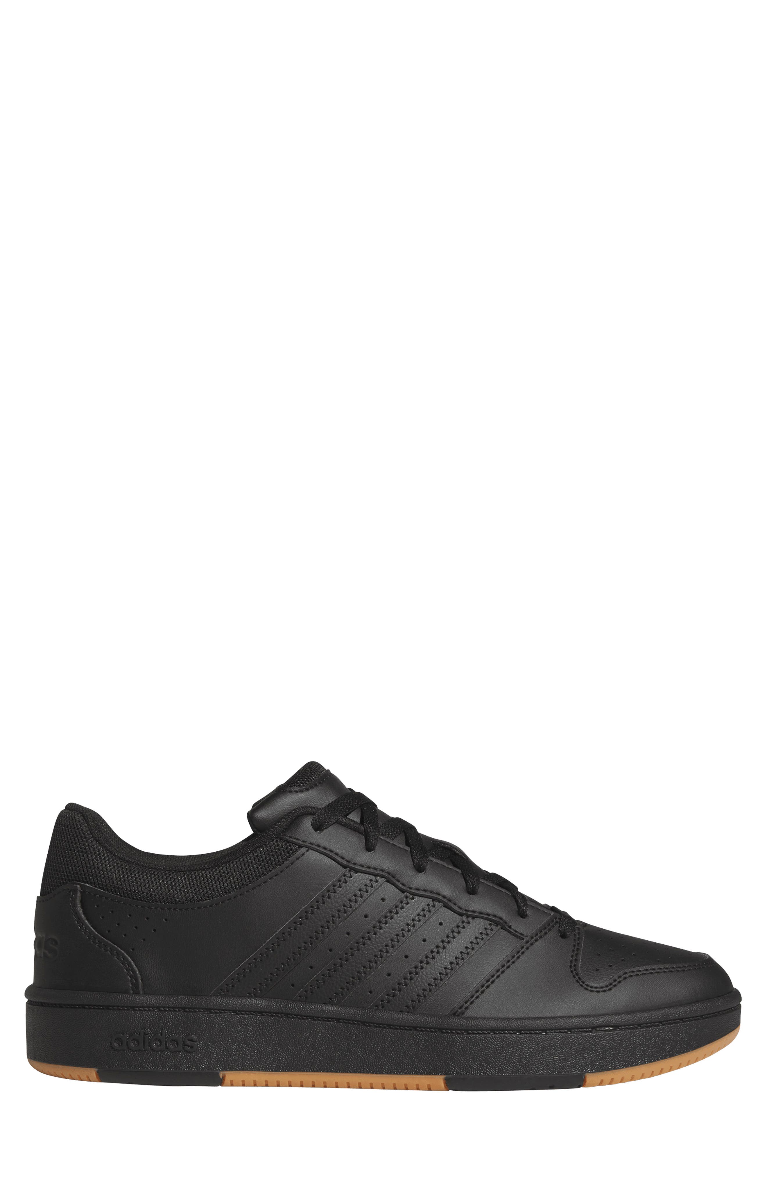 Hoops Classic Sneaker, Alternate, color, CORE BLACK/ CORE BLACK/ GUM 2