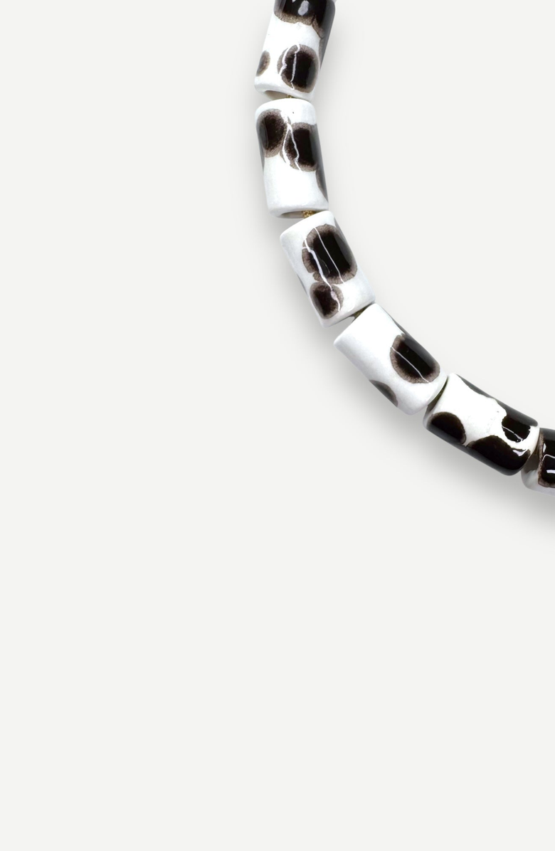 Her New Tribe Bead Four Candy Necklace, Alternate, color, Tort