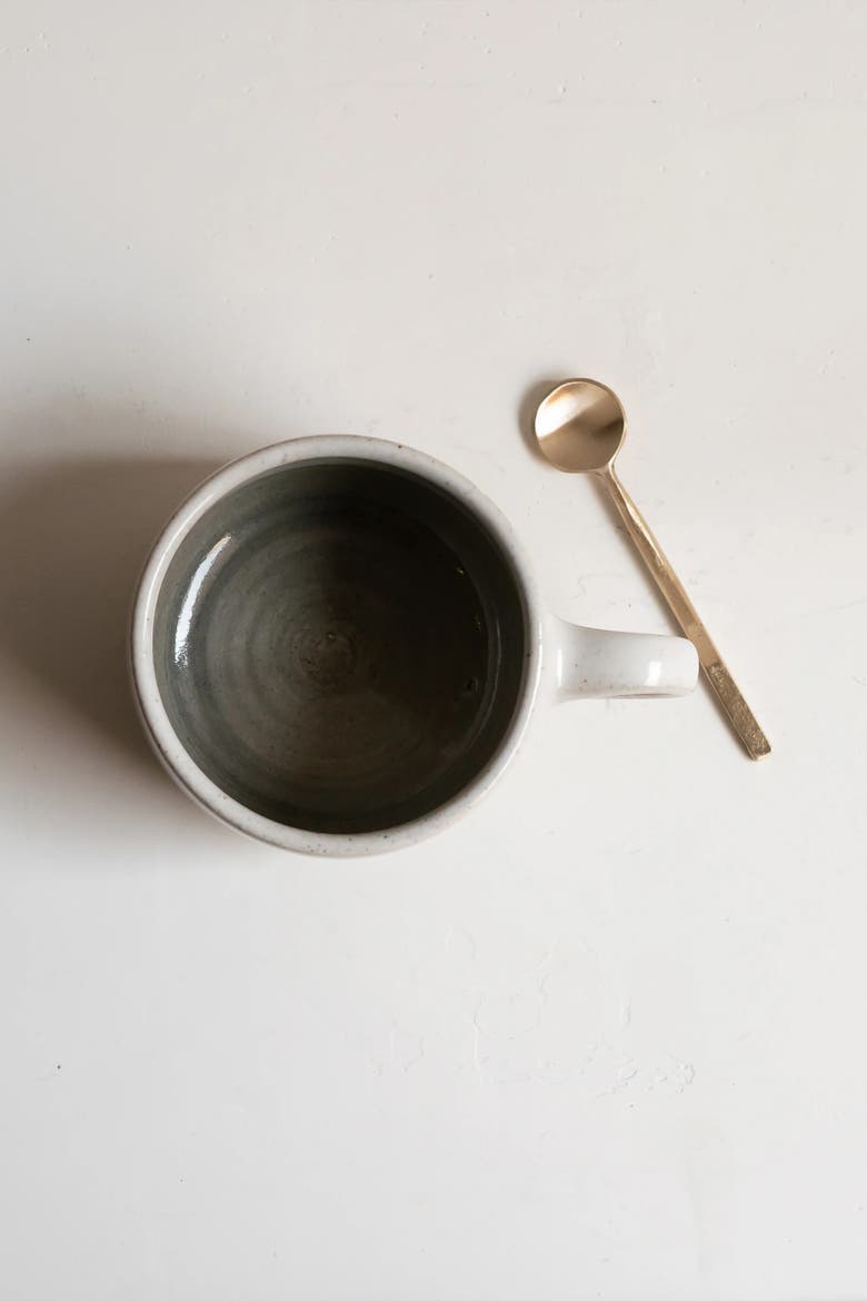 Wabi Coffee Spoons - Set of 4, Alternate, color, Brass