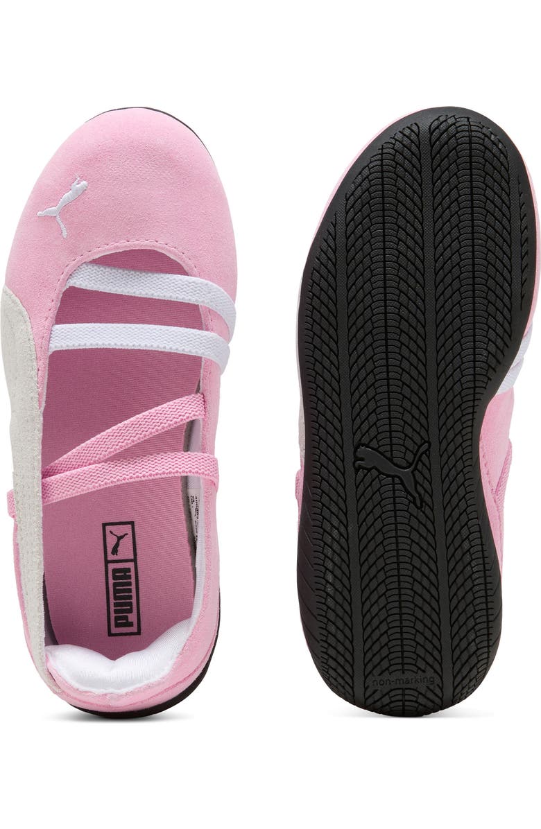 PUMA Kids
Speedcat Ballet Sneaker, Alternate, color, Pink Shimmer/ Puma White