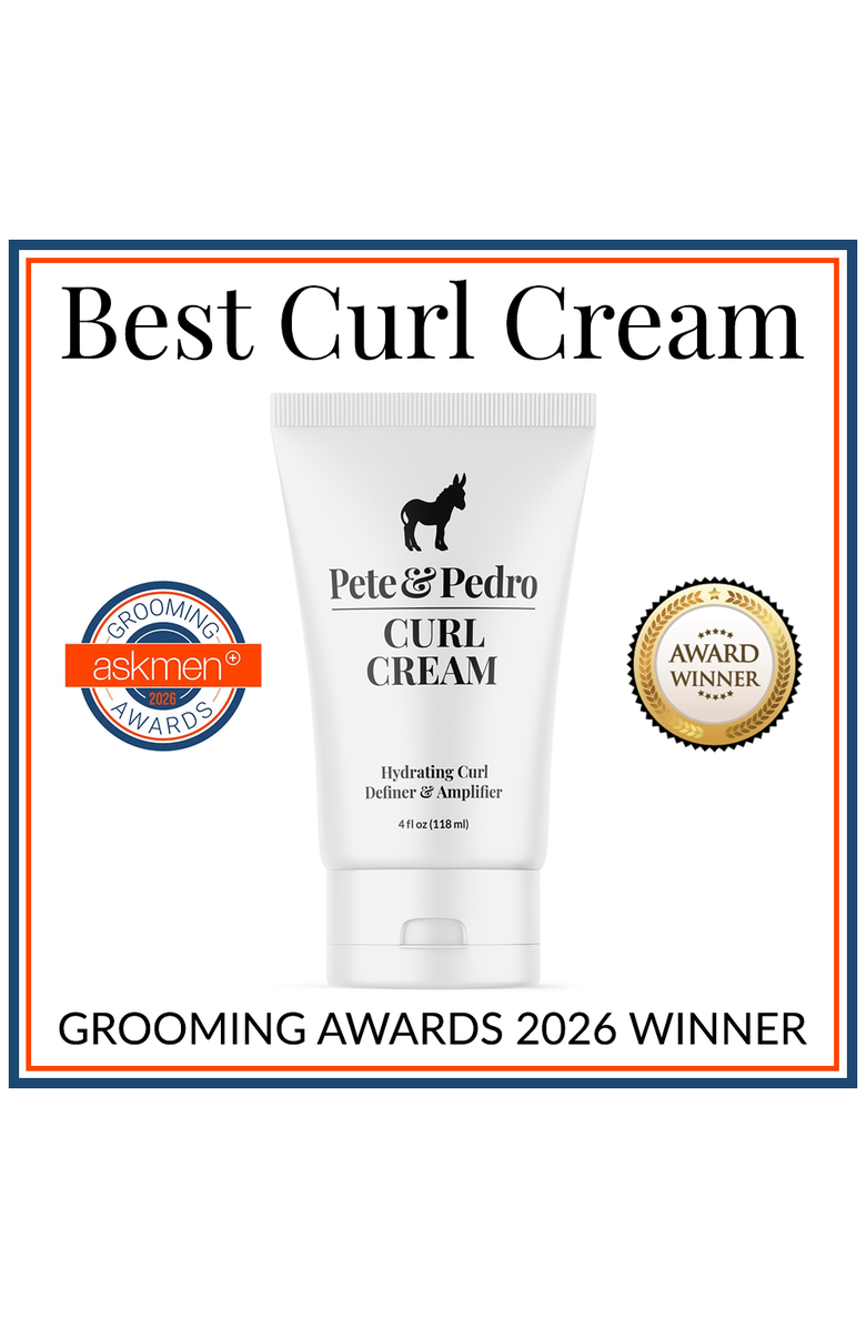 Pete & Pedro CURL CREAM Curl Enhancer & Frizz Reducer, Alternate, color, White