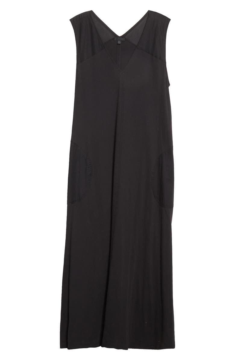 ATM Anthony Thomas Melillo V-Neck Cotton Tank Dress, Alternate, color, 