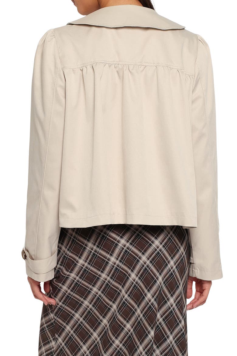 Tallara Trench Jacket, Alternate, color, BEIGE