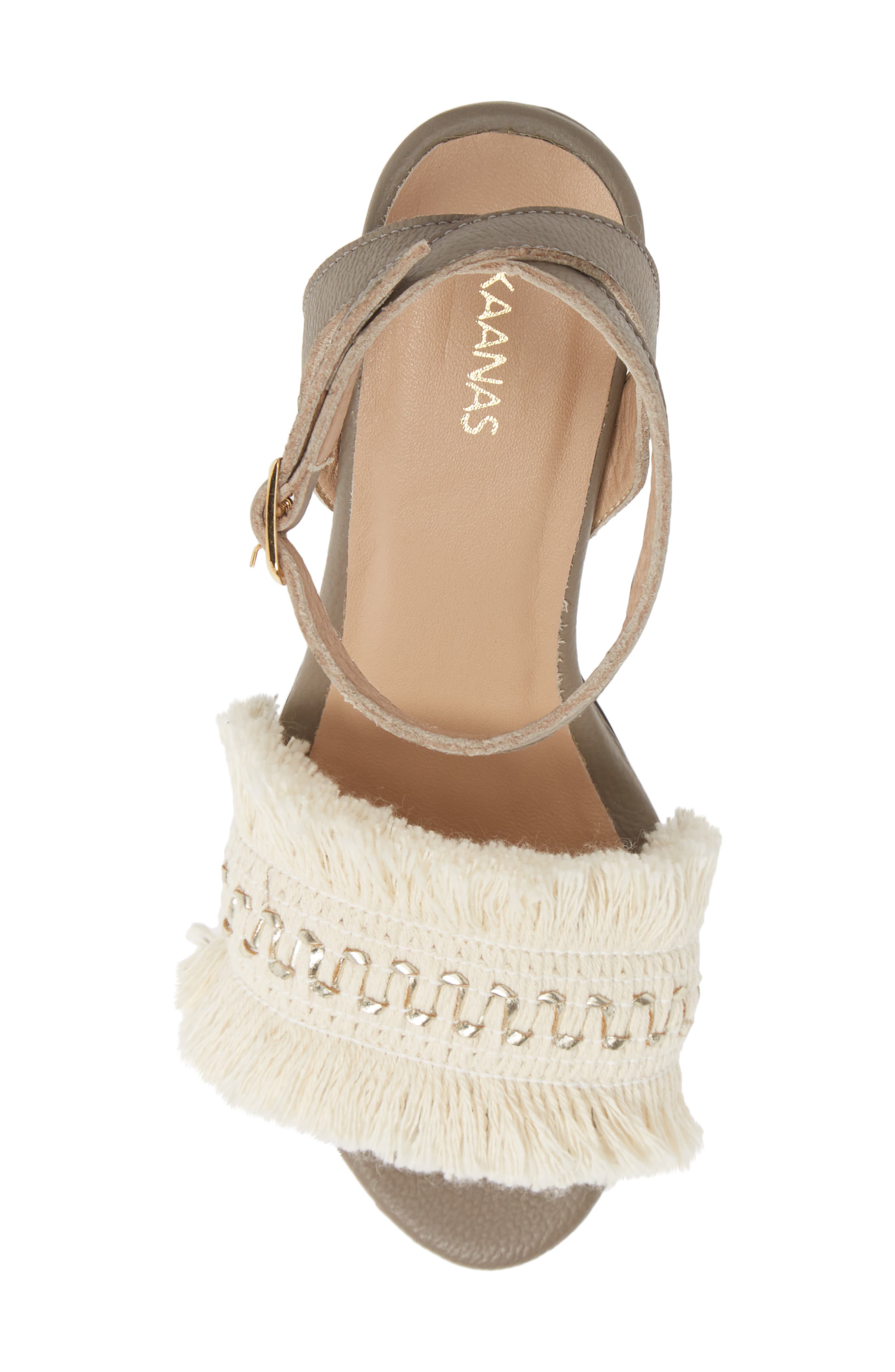 Kaanas Imbros Block Heel Sandal, Alternate, color, 