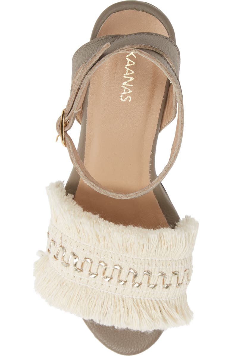 Kaanas Imbros Block Heel Sandal, Alternate, color,