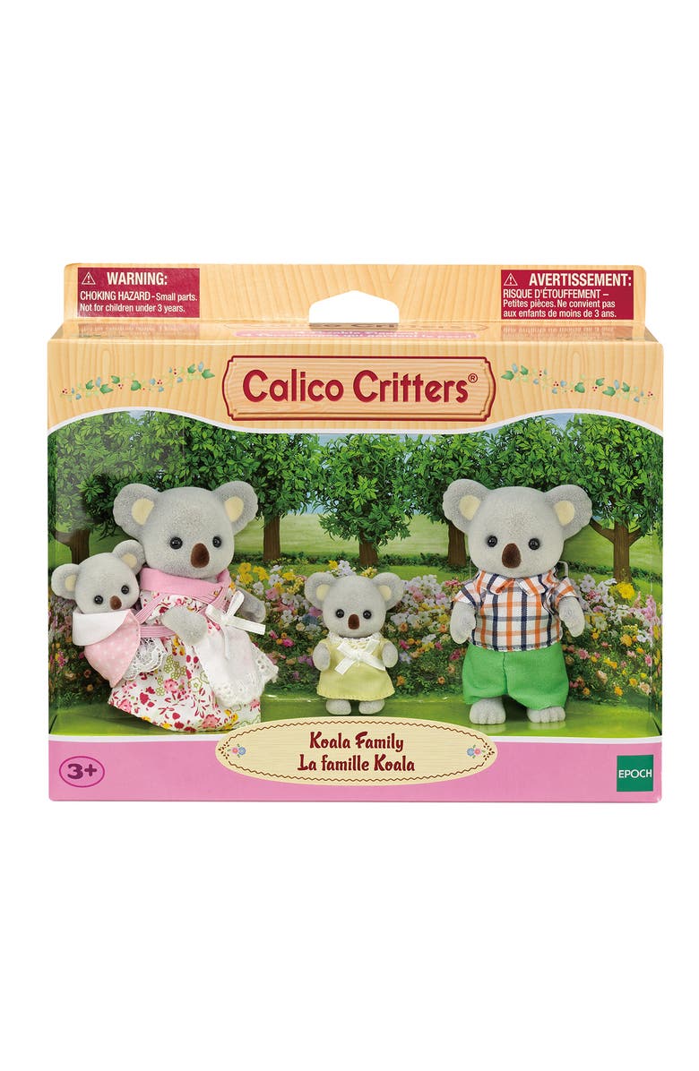 Calico Critters Koala Family, Alternate, color, Multi