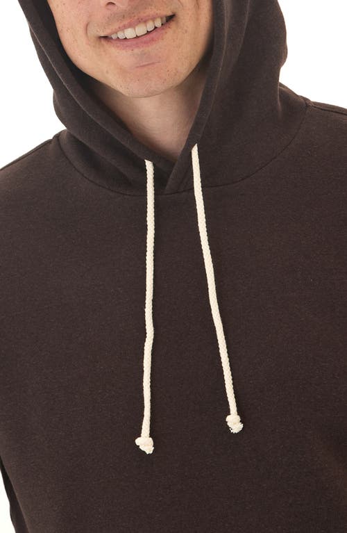 Threads 4 Thought Fleece Pullover Hoodie In Brown