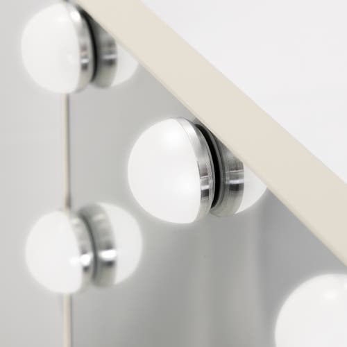 Zadro Small Vertical Hollywood Makeup Mirror With Lights In Neutral