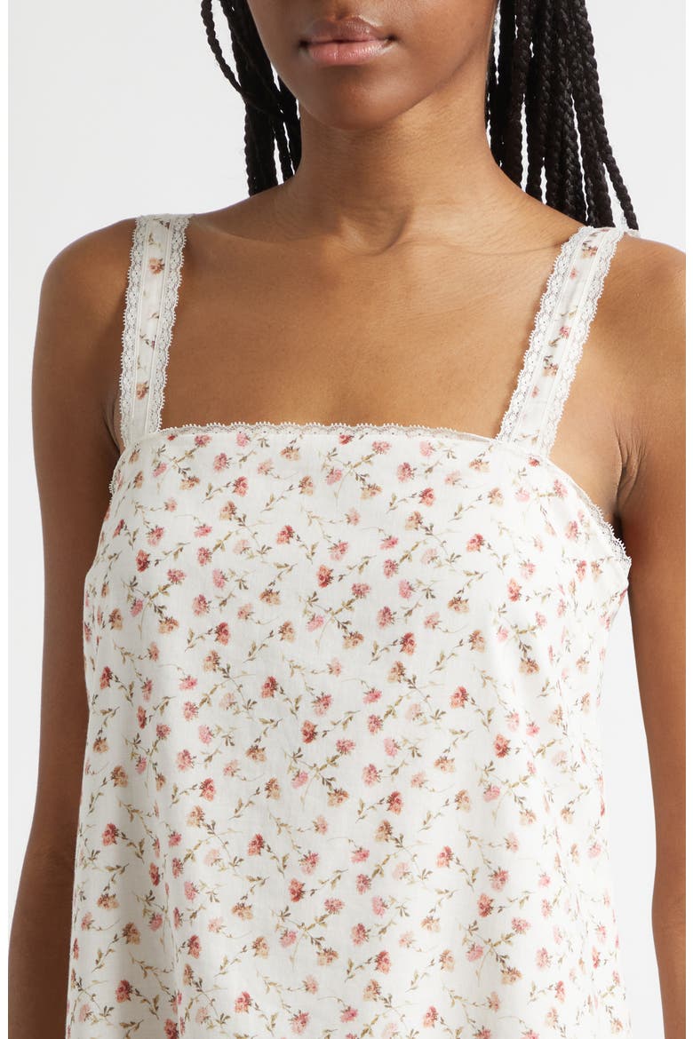 Charlotte Ditsy Floral Mini Shift Dress, Alternate, color, WATERCOLOUR FLORAL
