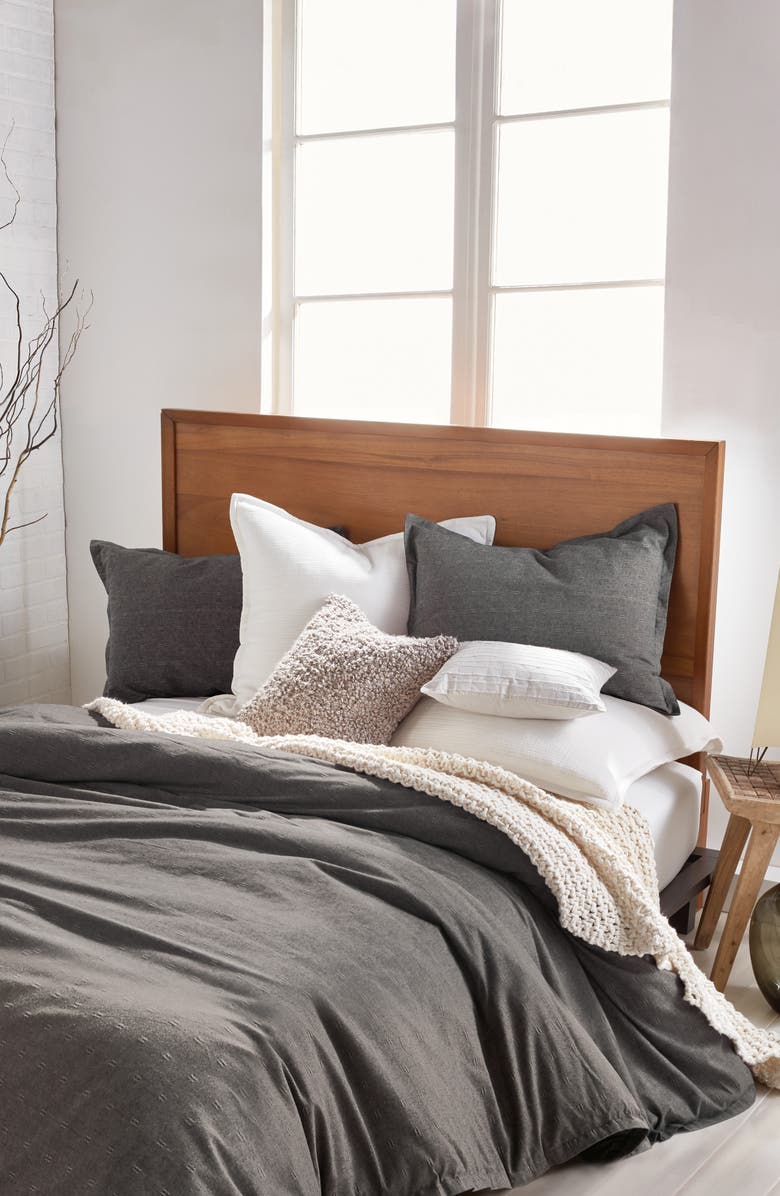 DKNY Pure Flannel Duvet Cover, Alternate, color, 