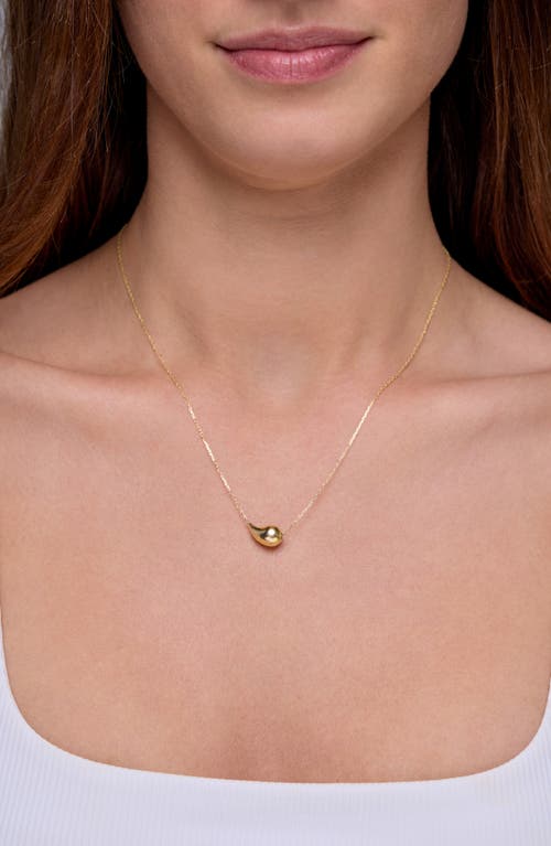 Bony Levy 14k Yellow Gold Teardrop Pendant Necklace In Gold