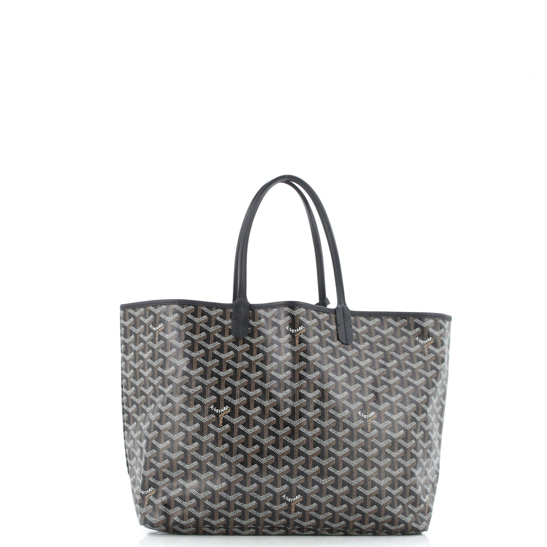 Pre-Owned Goyard Saint Louis Tote Coated Canvas PM, Alternate, color, 