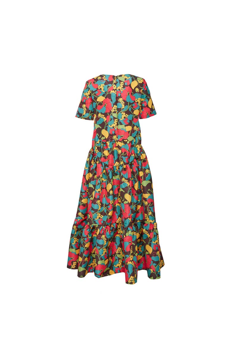 La DoubleJ Belle Dress Vines Brown, Alternate, color, Vines Brown