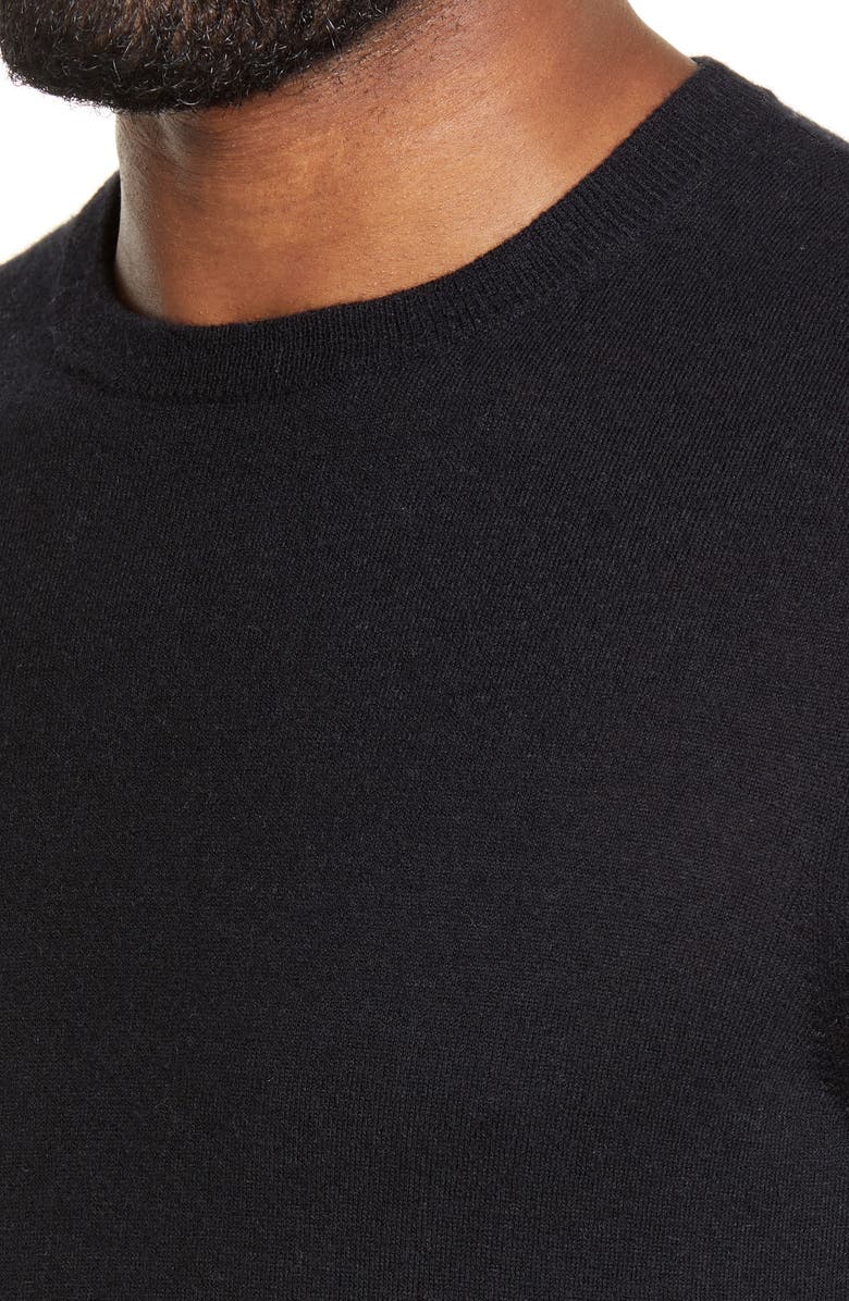 Nordstrom Men's Shop Crewneck Lightweight Cashmere Sweater, Alternate, color,