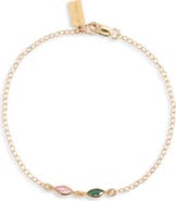 Set & Stones Marquise Multi Birthstone Bracelet