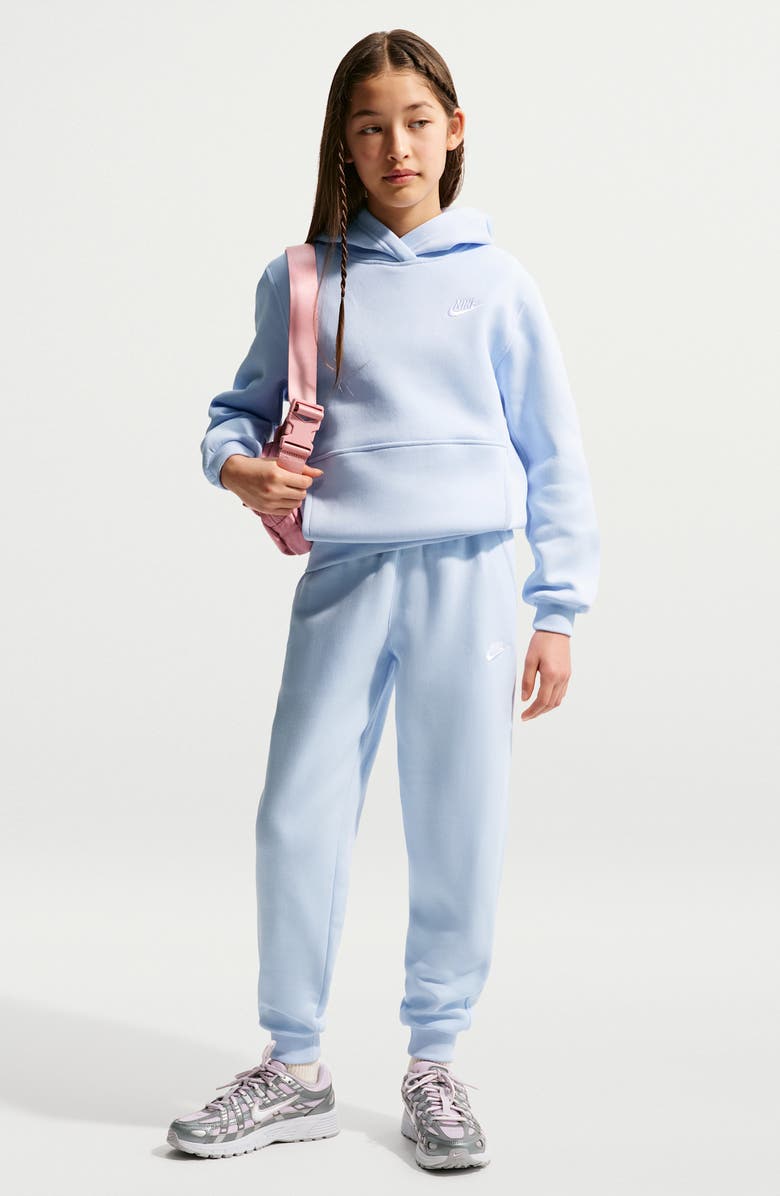 Nike Kids' Club Fleece Joggers, Main, color, Hydrogen Blue/ White