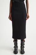 Dolce&Gabbana Virgin Wool Pencil Skirt