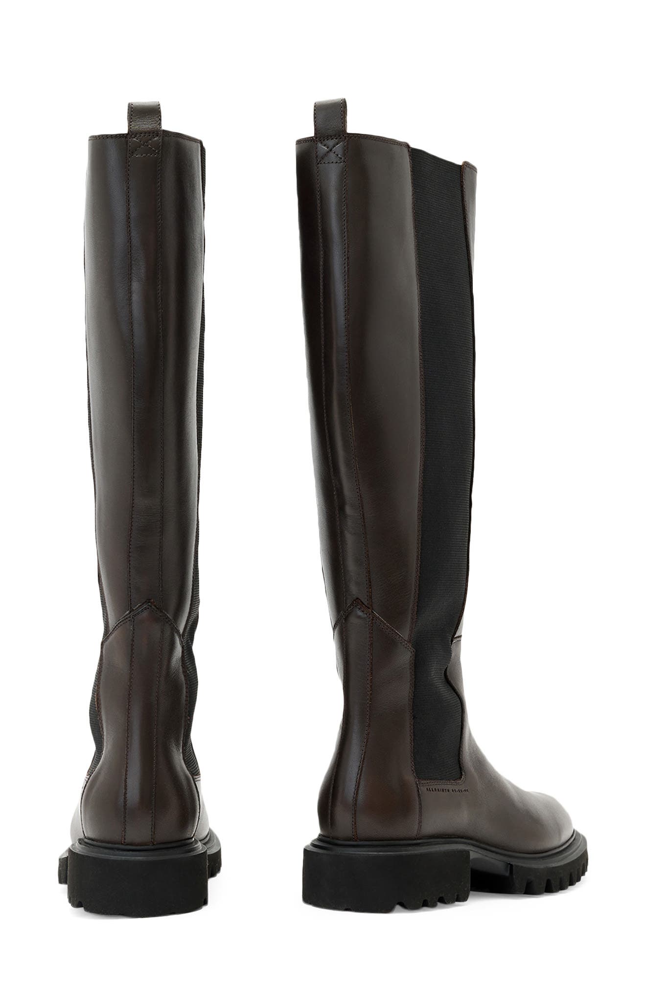 Maeve Knee High Boot, Alternate, color, DARK BROWN