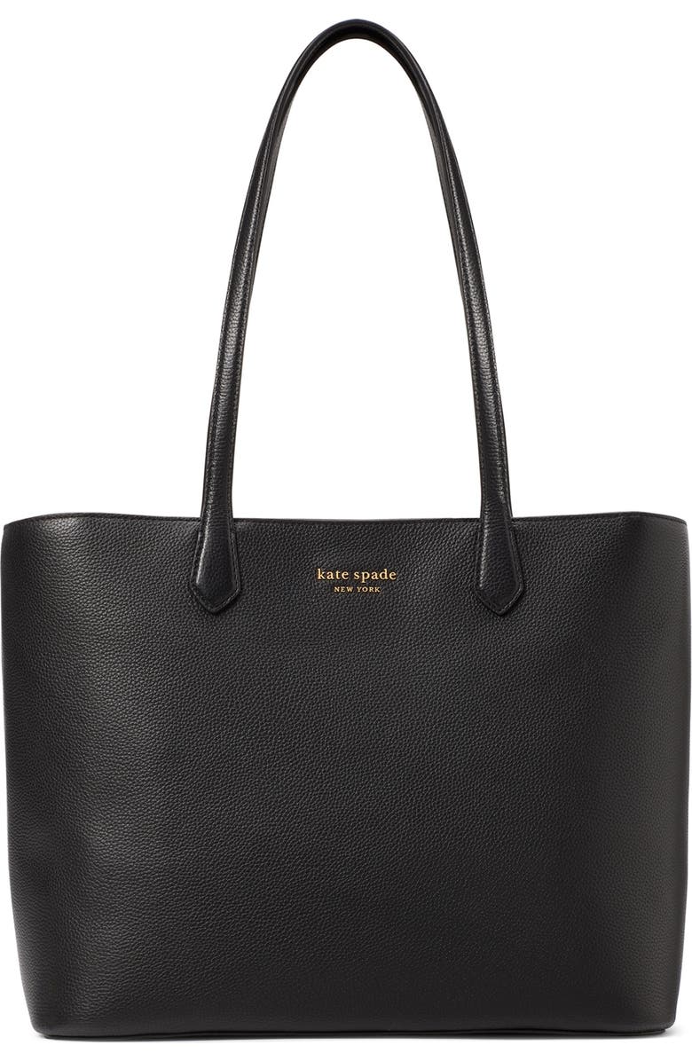 Kate Spade New York large veronica pebble leather tote bag, Main, color,