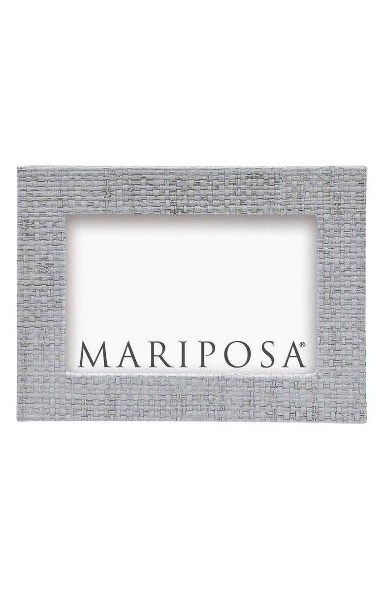 Mariposa Faux Grasscloth Frame, Main, color,