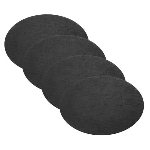 Rock Faux Leather Reversible Placemat Set Of 4