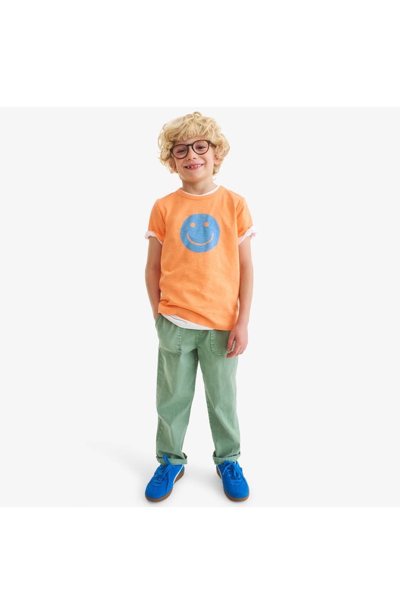 Primary Kids Garment Dyed Stretch Chino Pocket Pant, Alternate, color, Garment Dye Cactus